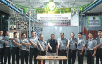 Kalapas Kelas II A Rantau Parapat Khairul Bahri Siregar Amd.IP SH MH Pimpin Razia Tiap Hari Dikamar Hunian