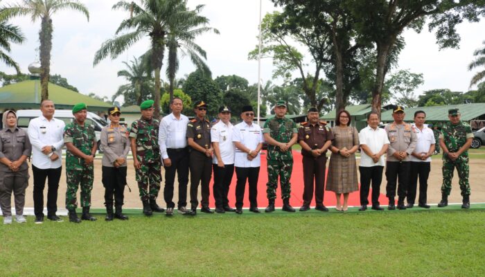 Bupati dan Wakil Bupati Simalungun Turut Hadir Kunker Jenderal TNI Maruli Simajuntak M.Sc Ke Korem 022/ Pantai Timur
